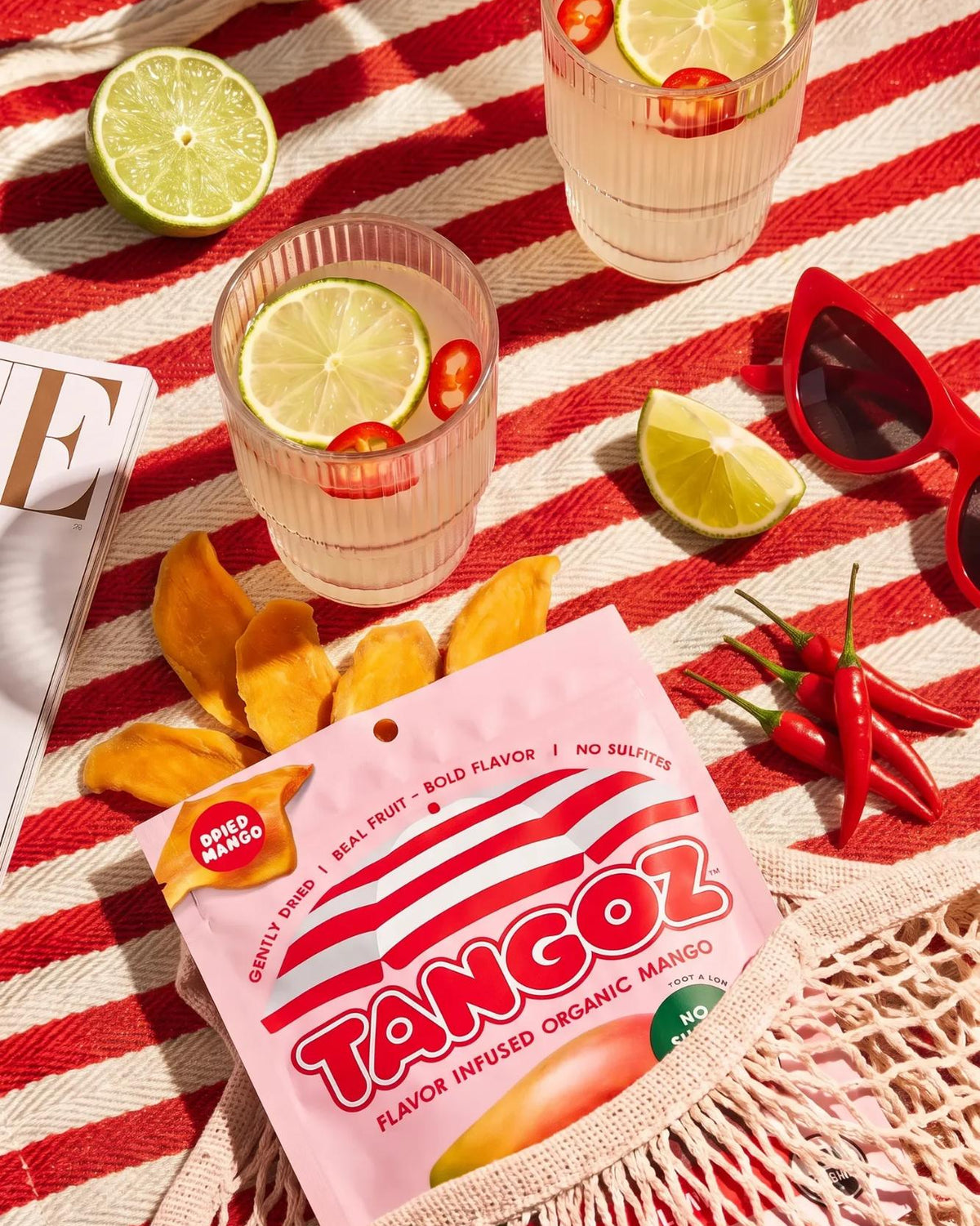 TANGOZ Chili Lime Organic Dried Mango